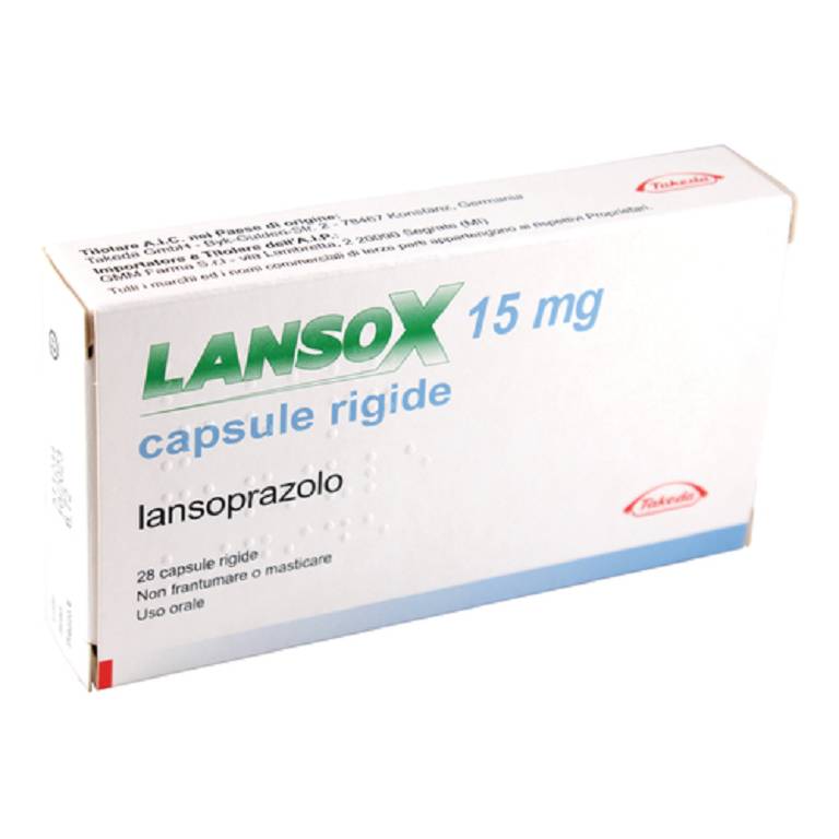 LANSOX*28CPS 15MG